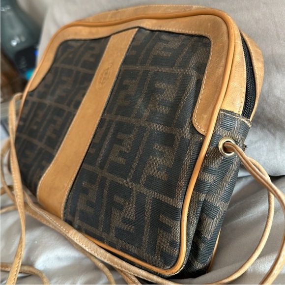 Vintage Fendi Shoulder Bag Zucca - Picture 3 of 15